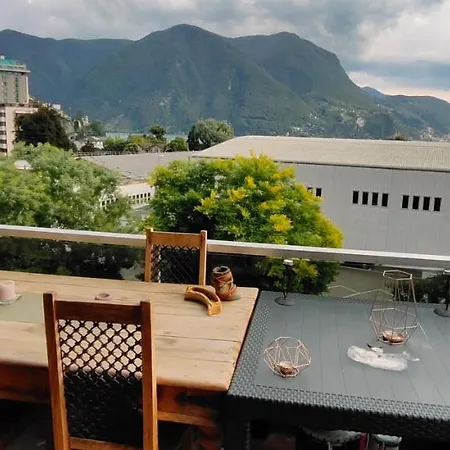 Lido: Modern 2-bedroom With Gourmet Kitchen Apartment Lugano